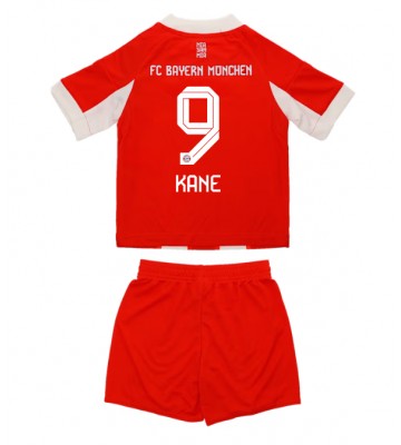 Bayern Munich Harry Kane #9 Hjemmebanetrøje Børn 2025-26 Kortærmet (+ Korte bukser)
